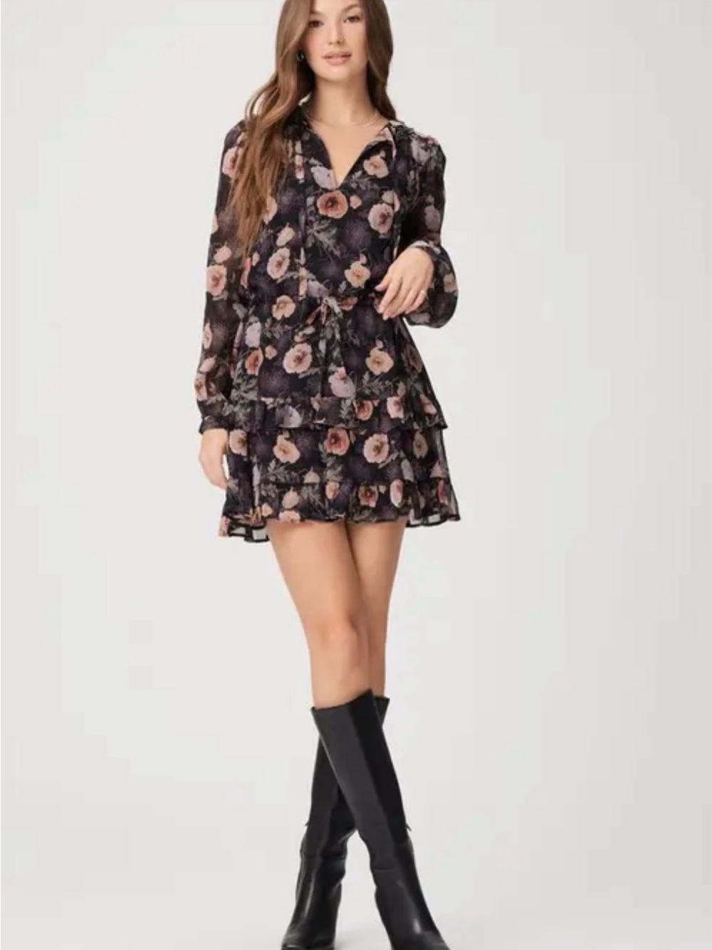 PAIGE Heirloom Silk Mini Dress